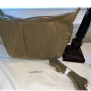 Hammitt Morgan. Plum Moss Nubuck  NWT